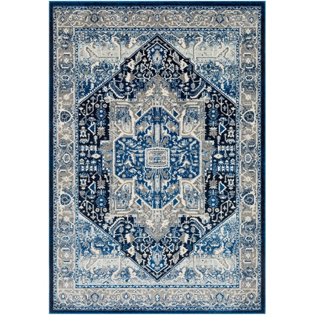 5'3 x7'5 Rugs JOA80 Organic Tudor Area Rug SLATE 5'3 x7'5 Rugs JOA80 Organic Tudor Area Rug SLATE